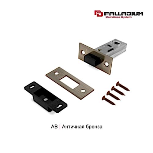 Защелка магнитная PALLADIUM 100, античная бронза Защелка магнитная PALLADIUM 100, античная бронза